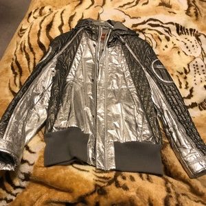 Hugo Boss leather jacket